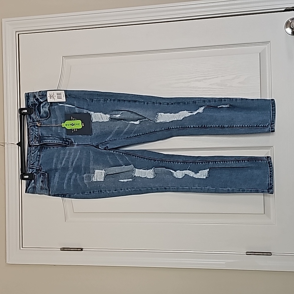 Indigo Rein Recycled Denim High Rise Ankle Jeans